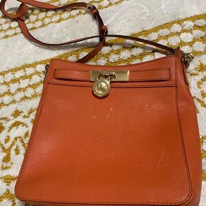 Michael Kors orange crossbody
